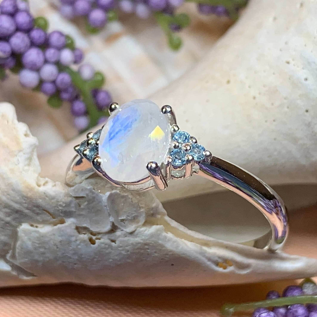 Chantel Moonstone Ring - 5