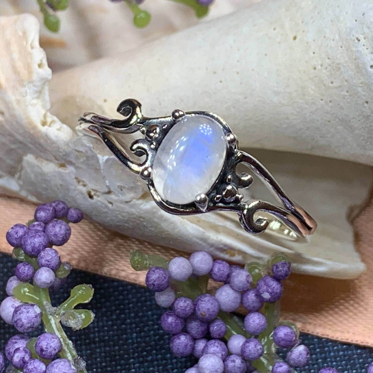 Morgan Moonstone Ring - 5