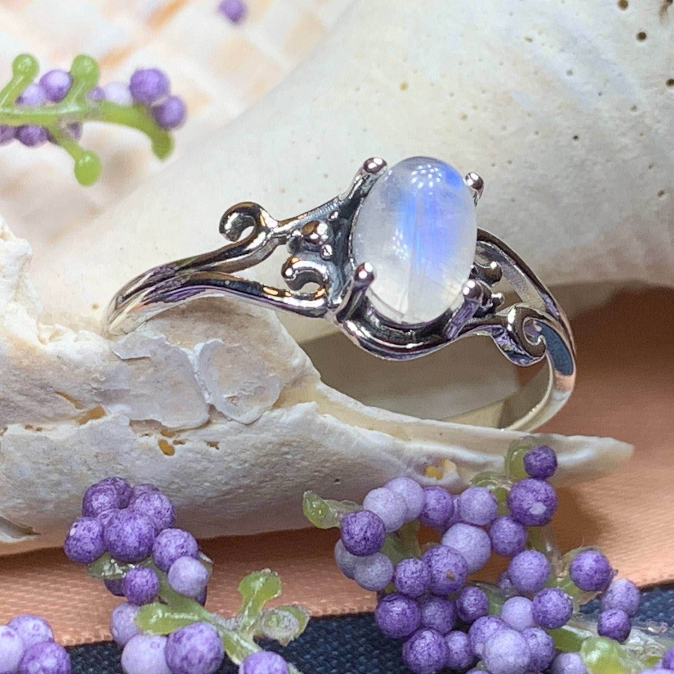 Morgan Moonstone Ring - 5