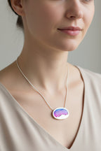 Purple Skies Northern Lights Necklace