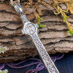 Scottish McLean's Celtic Cross Necklace - 18