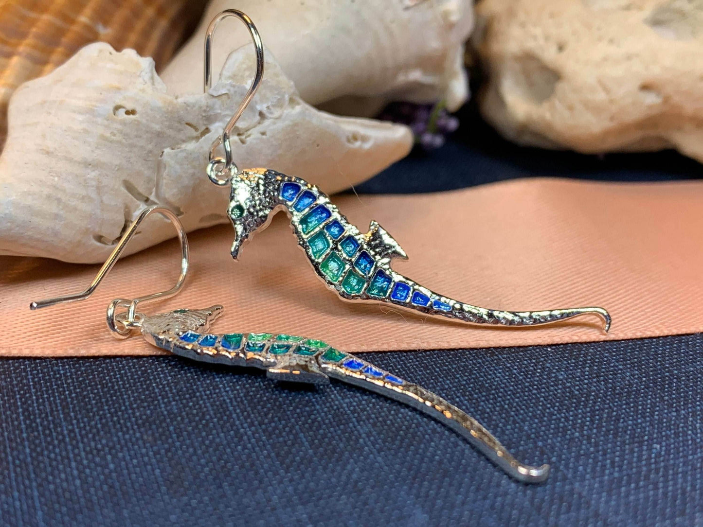 Summerleaze Seahorse Earrings - 