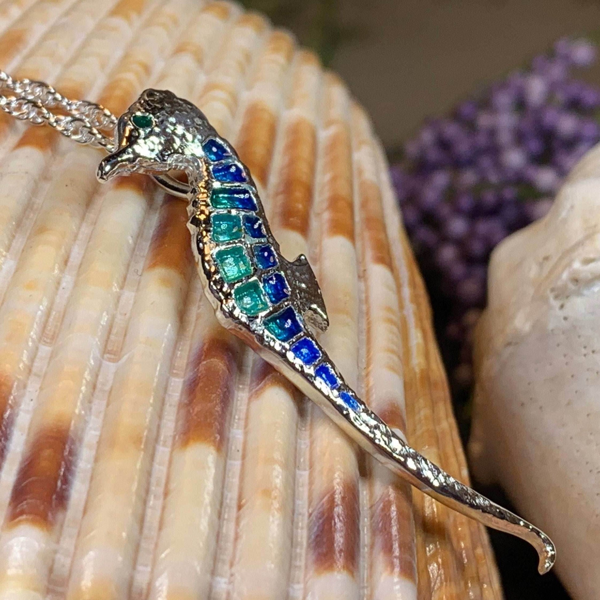 Summerleaze Seahorse Necklace - 18