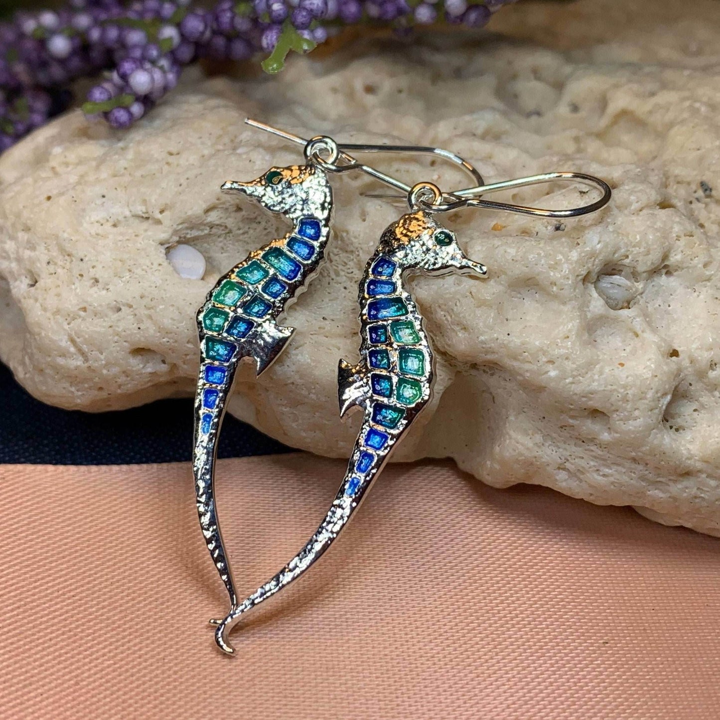 Summerleaze Seahorse Earrings - 