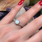 Vintage Opal Celtic Ring