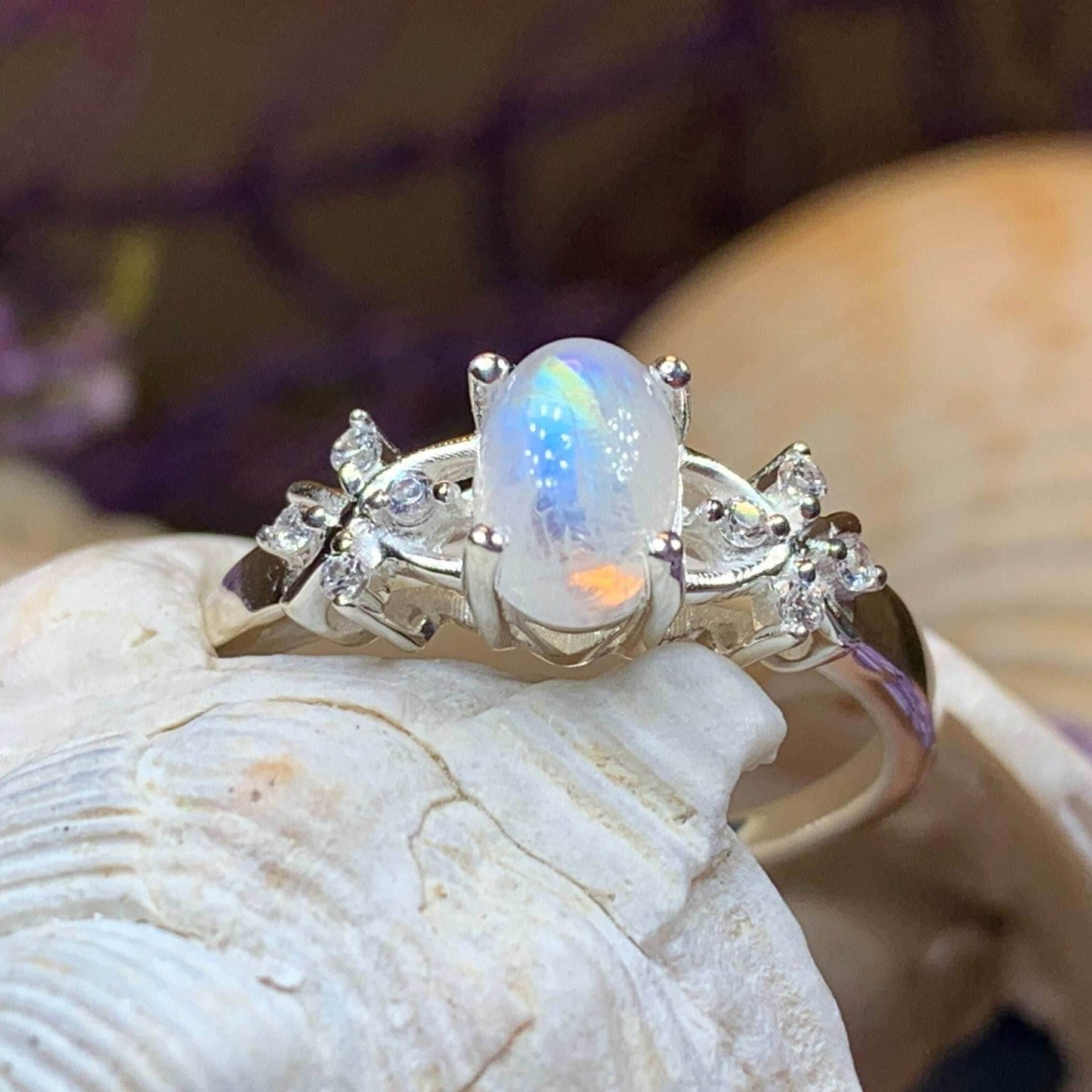 Martine Moonstone Ring - 5