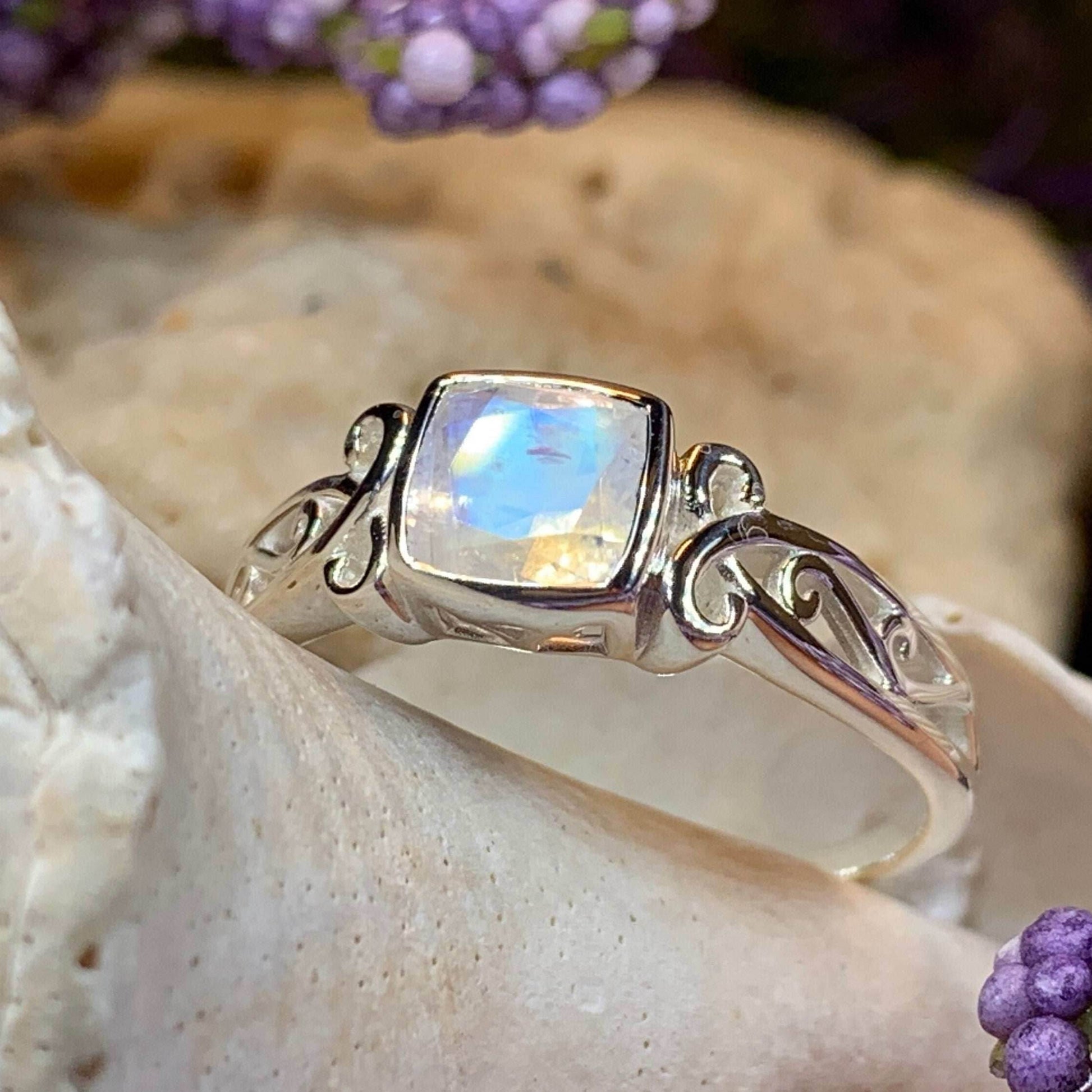 Coriena Moonstone Ring - 5