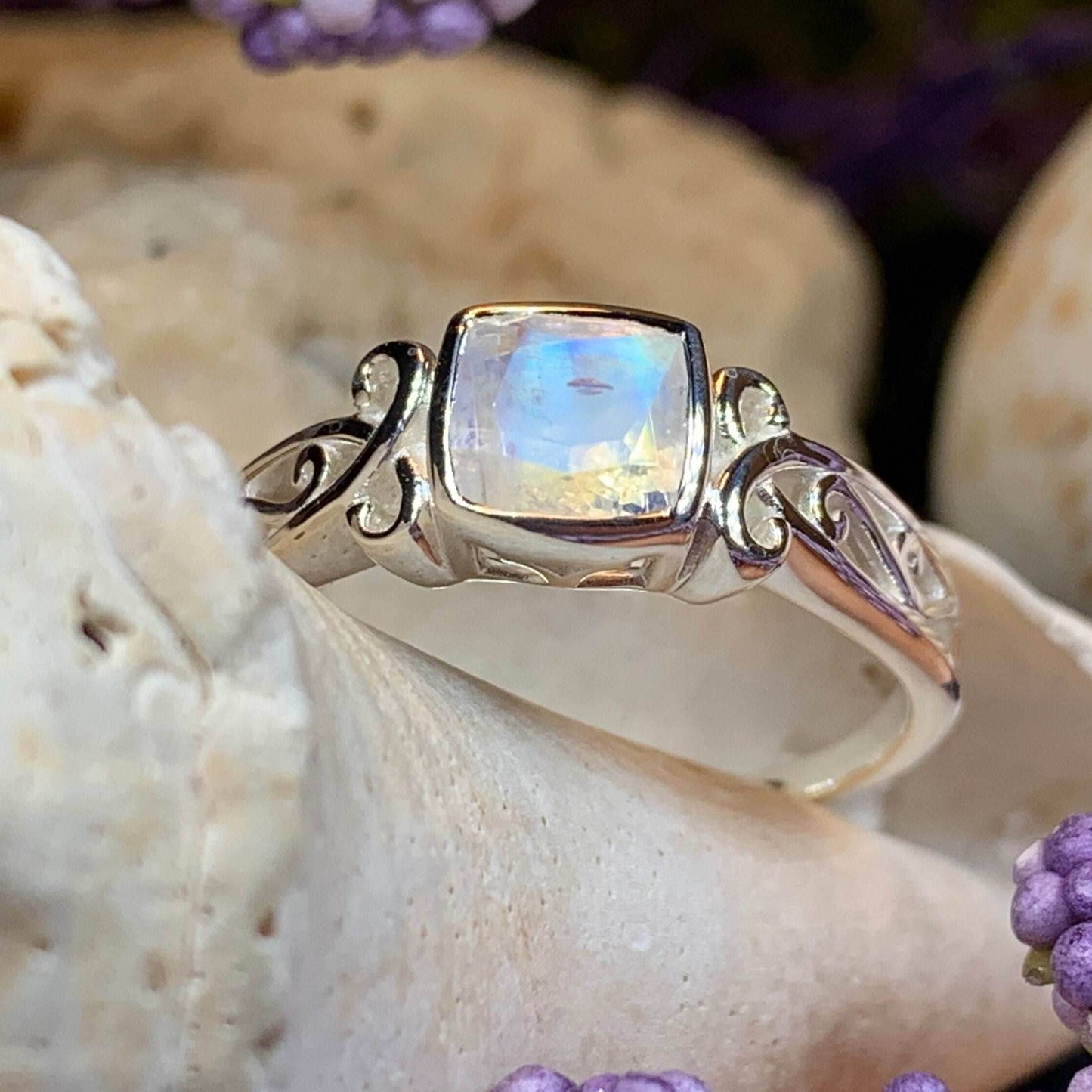 Coriena Moonstone Ring - 5