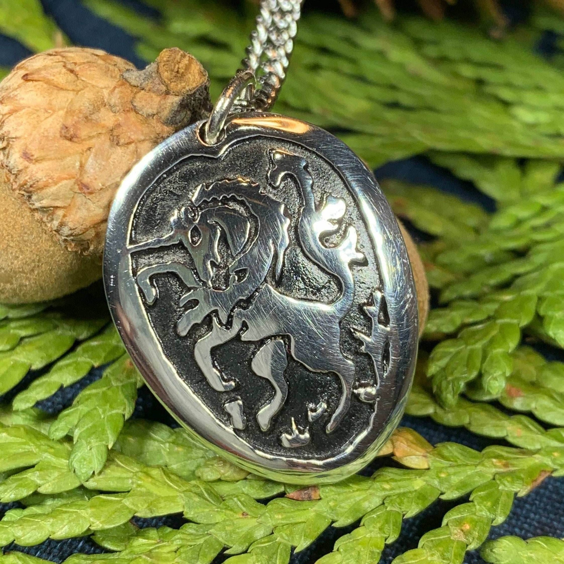 Unicorn of Scotland Pewter Necklace - 