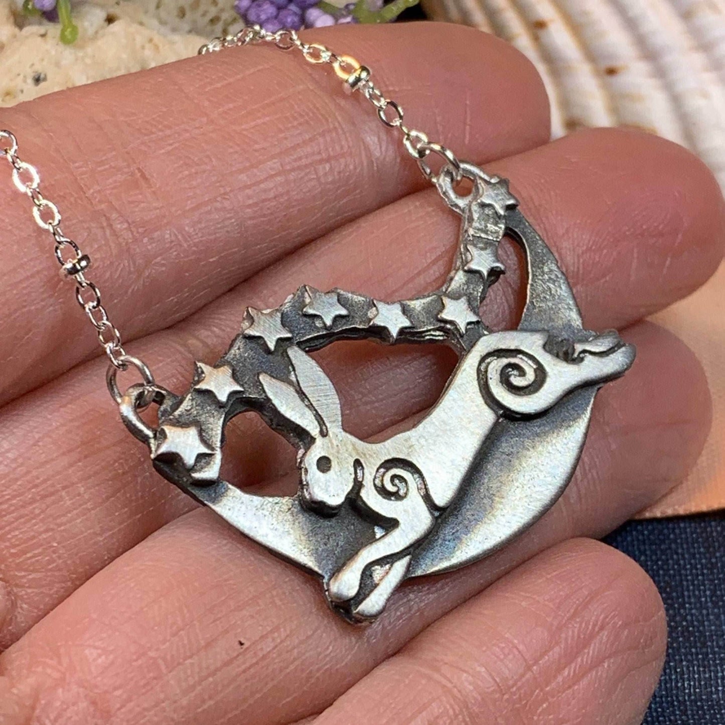 Skyrunner Rabbit Necklace - 