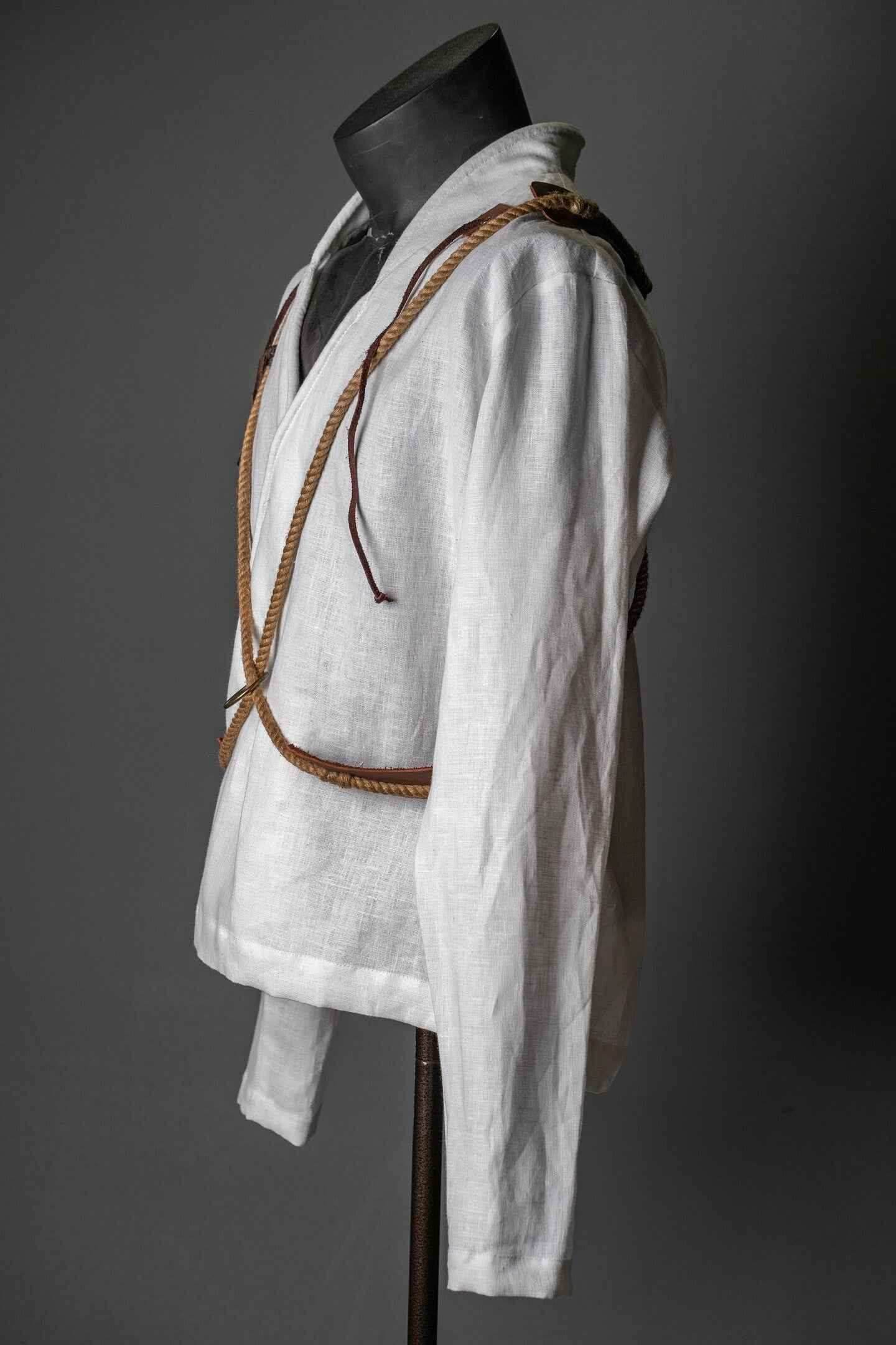 Witcher Geralt's white shirt - S