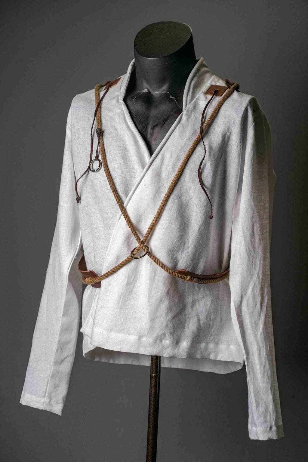 Witcher Geralt's white shirt - S