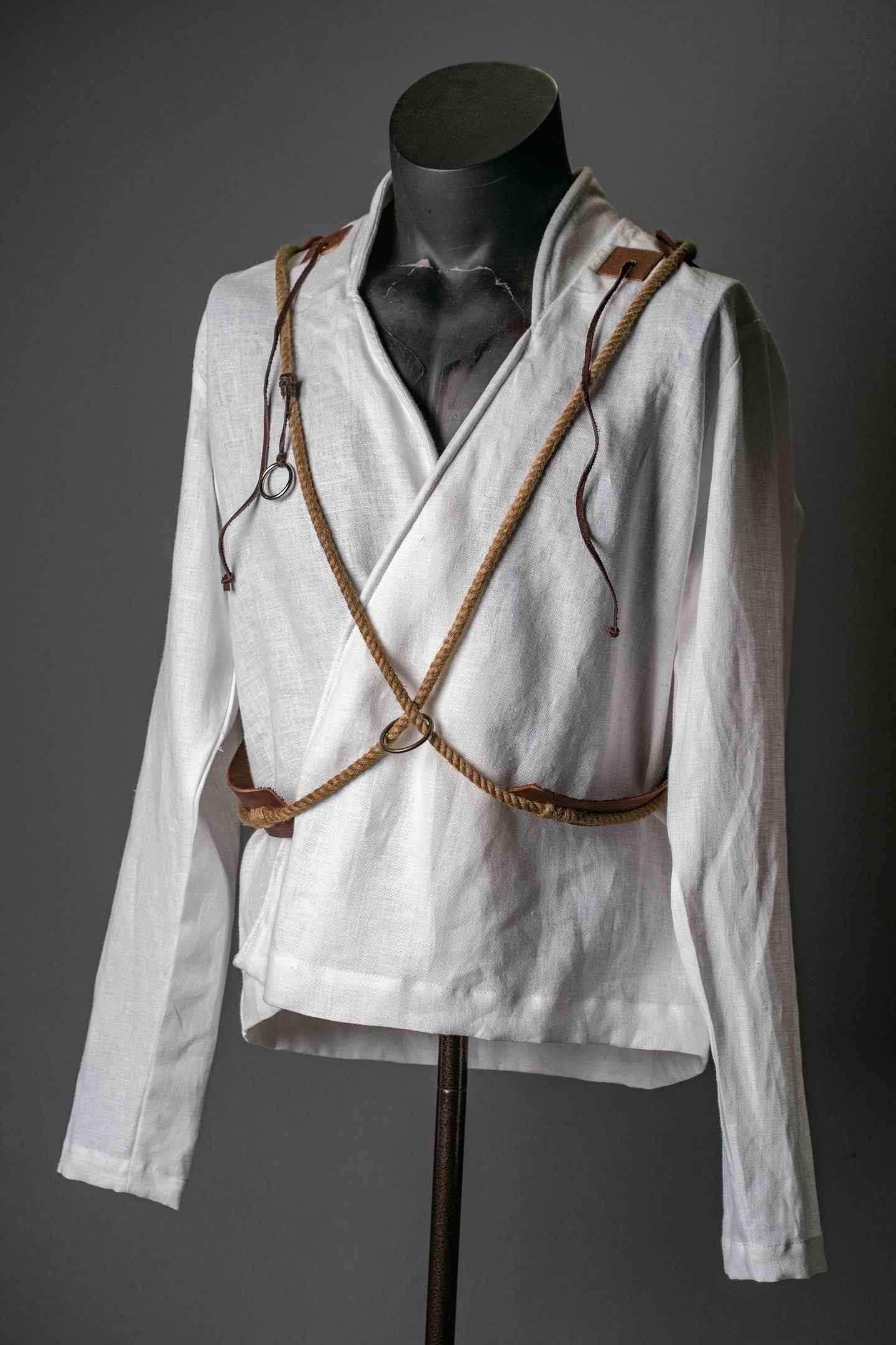 Witcher Geralt's white shirt - S