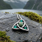 Elven Trinity Knot Necklace
