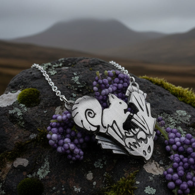 Forest Friend Squirrel Necklace