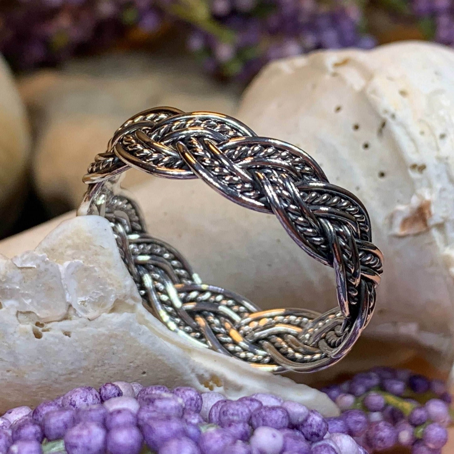 Isolde Celtic Knot Ring - 5
