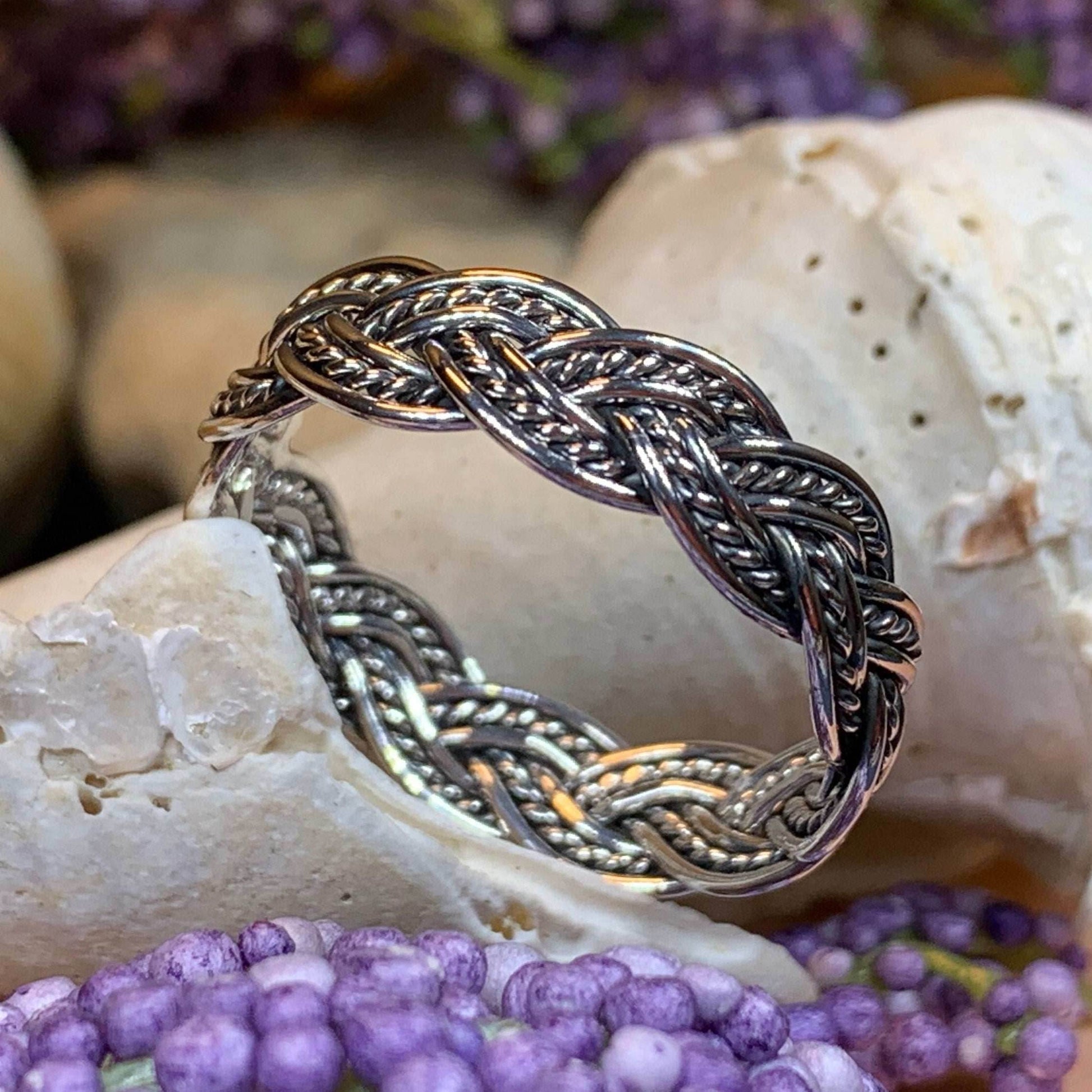 Isolde Celtic Knot Ring - 5