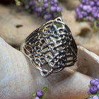 Corriander Celtic Knot Ring - 8