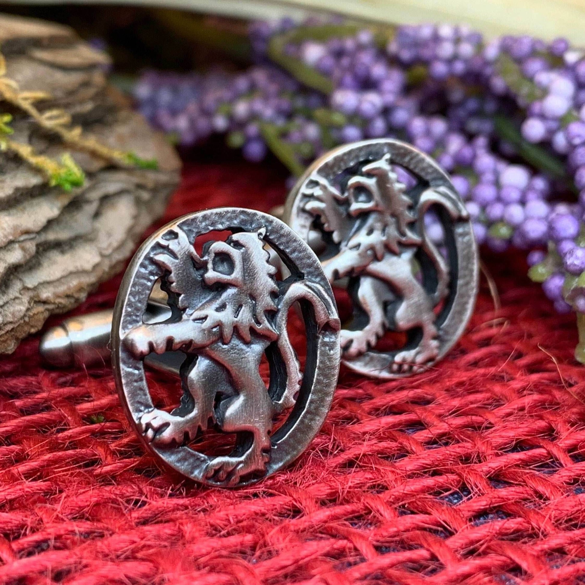 Lion of Scotland Cuff Links - 