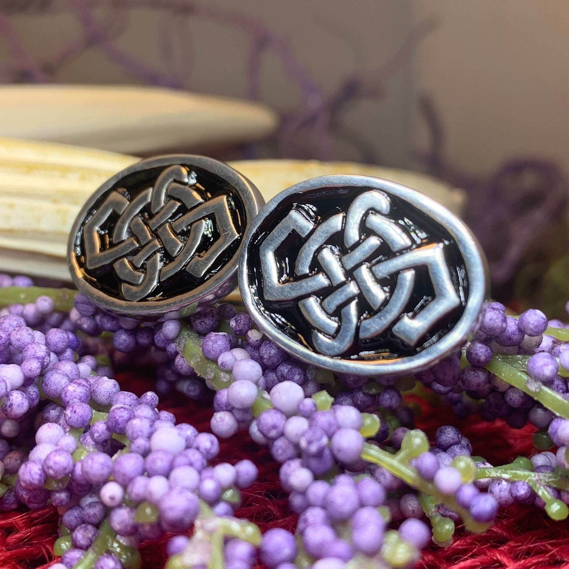 Celtic Fortune Knot Cuff Links - 