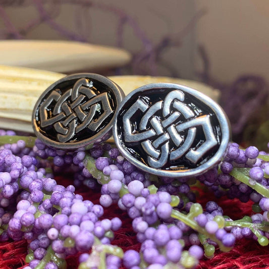 Celtic Fortune Knot Cuff Links - 