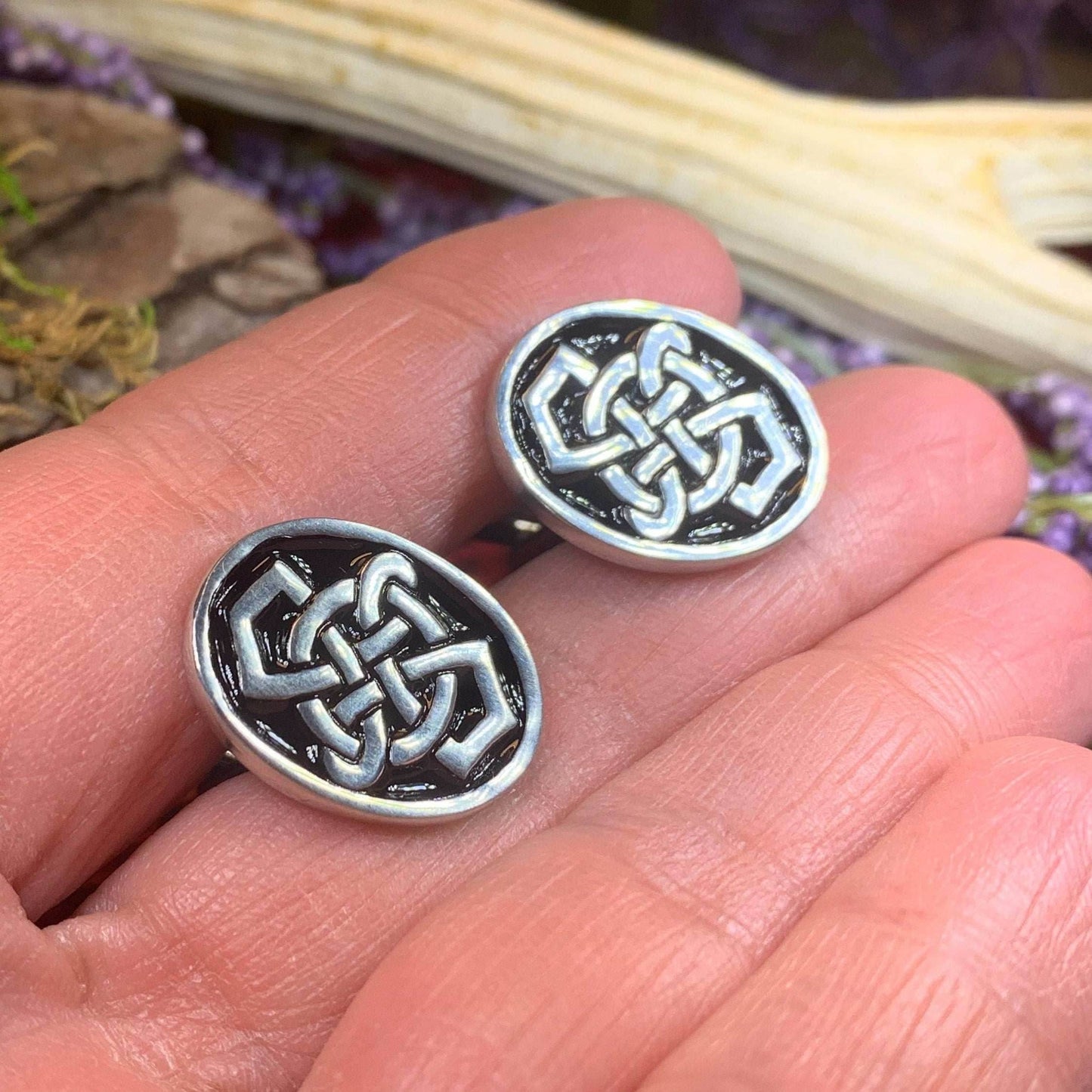 Celtic Fortune Knot Cuff Links - 