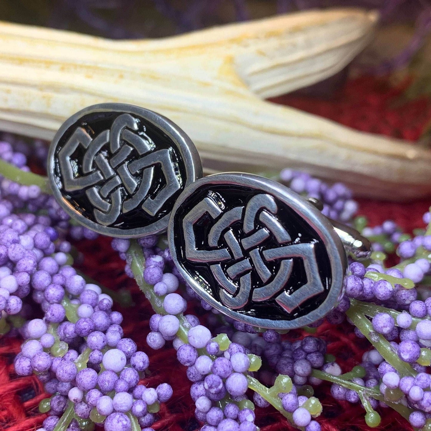 Celtic Fortune Knot Cuff Links - 