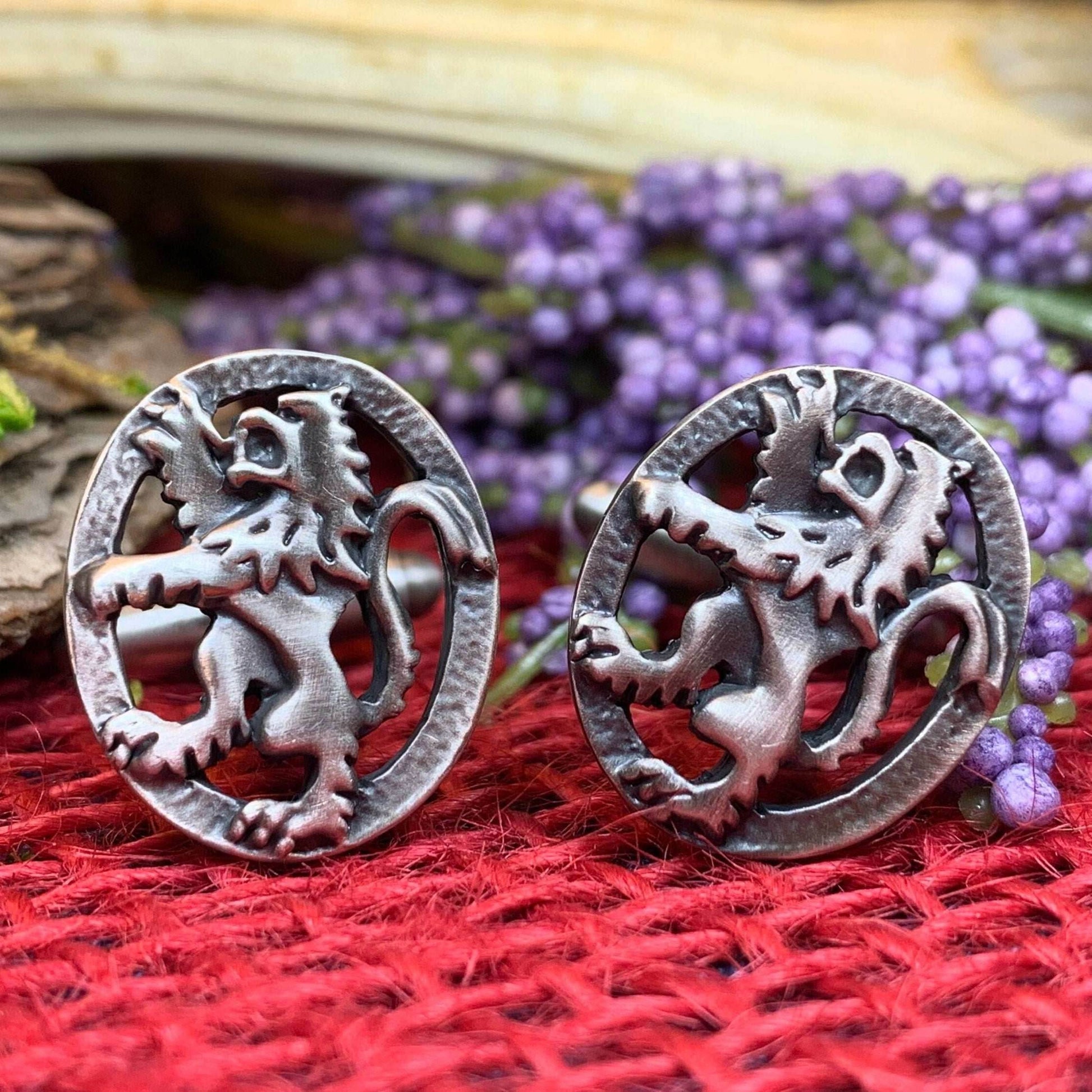 Lion of Scotland Cuff Links - 