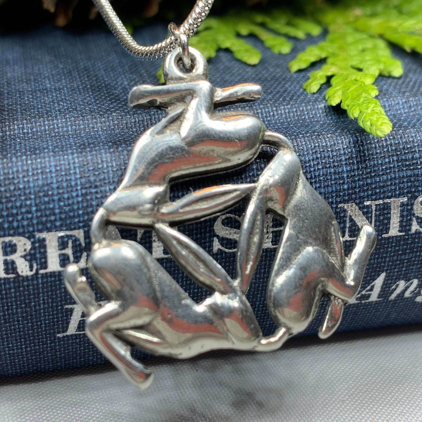 Triple Hare Necklace - 