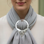 Pond Dancer Dragonfly Scarf Ring