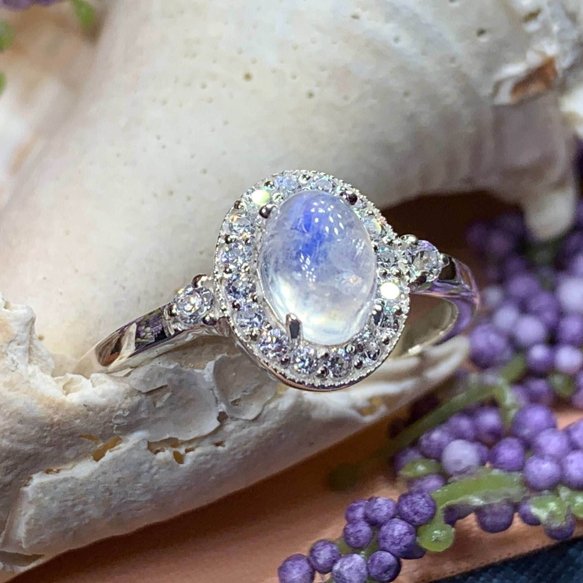 Leandra Moonstone Ring - 5