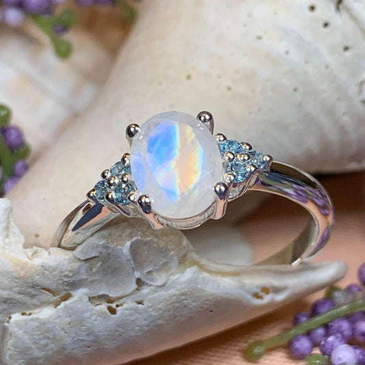 Chantel Moonstone Ring - 5