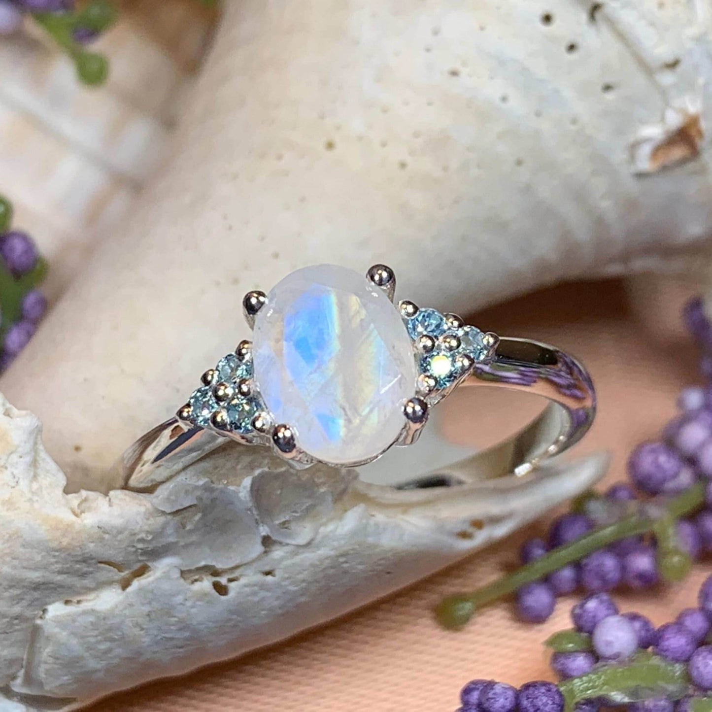 Chantel Moonstone Ring - 5