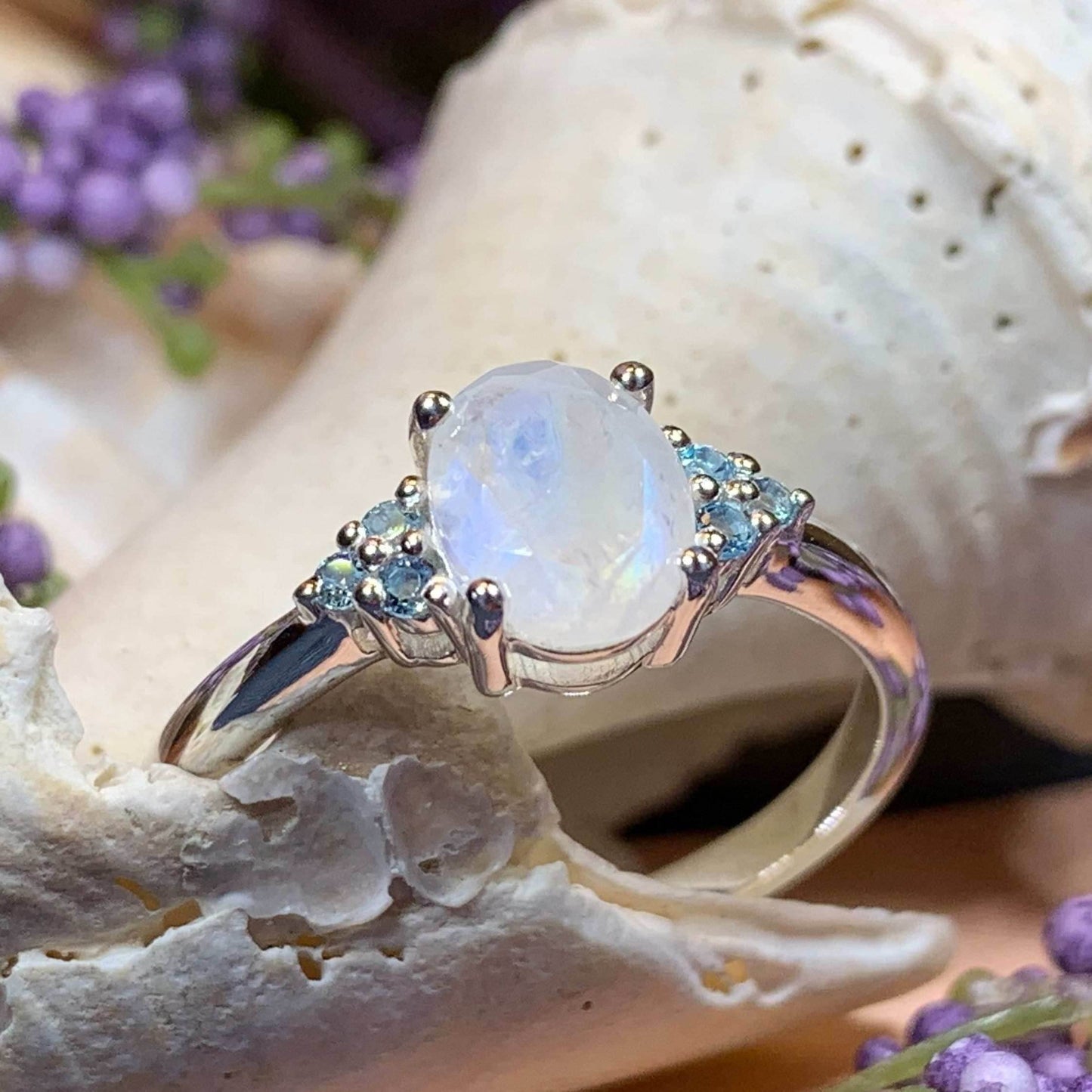 Chantel Moonstone Ring - 5