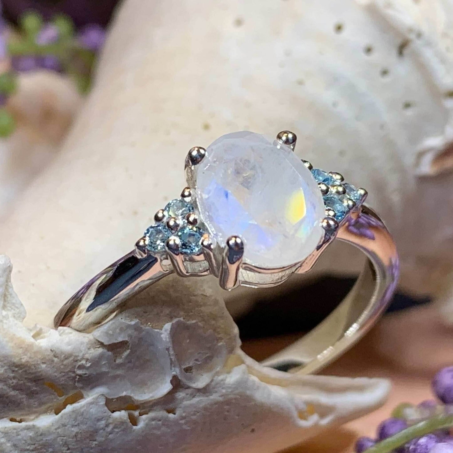 Chantel Moonstone Ring - 5