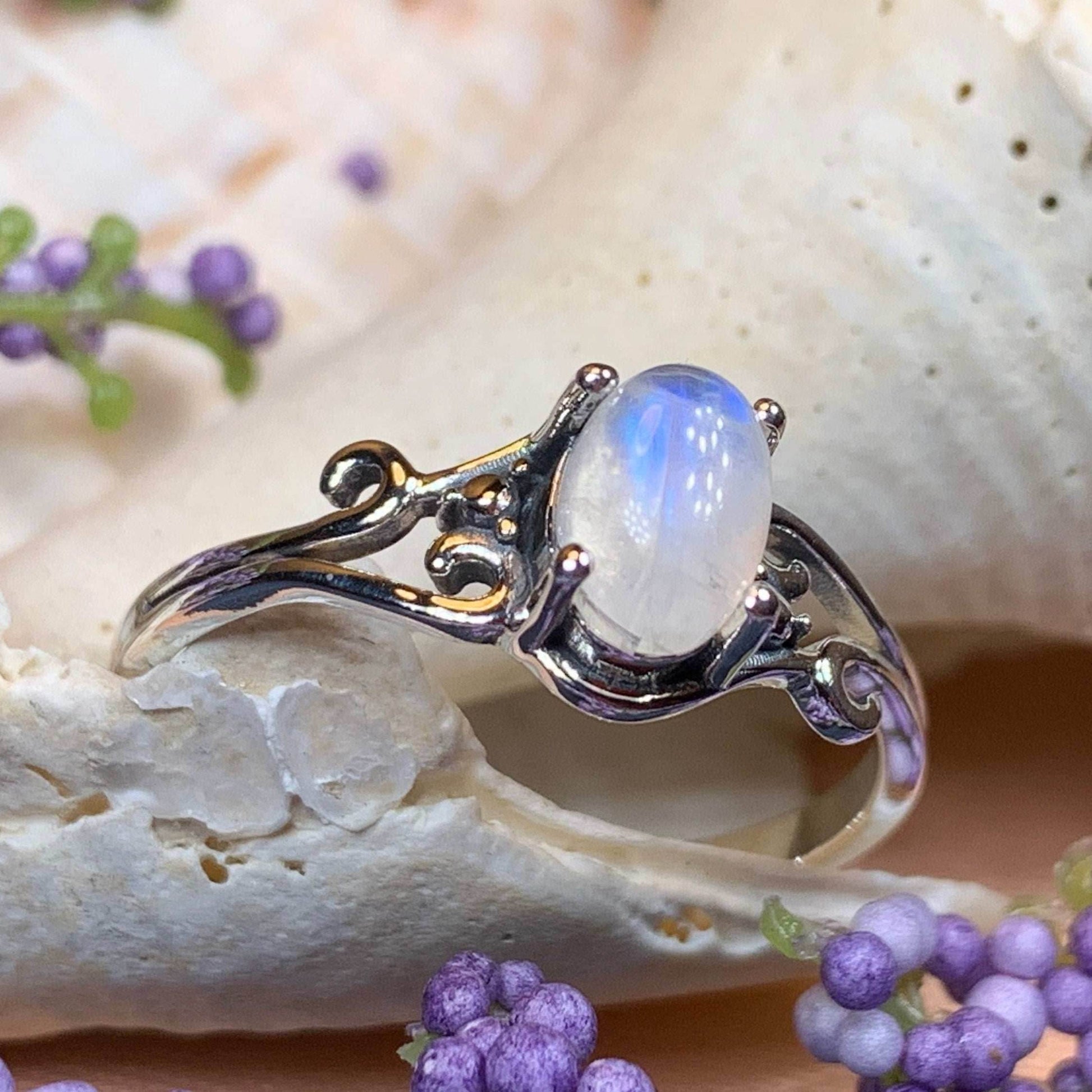 Morgan Moonstone Ring - 5