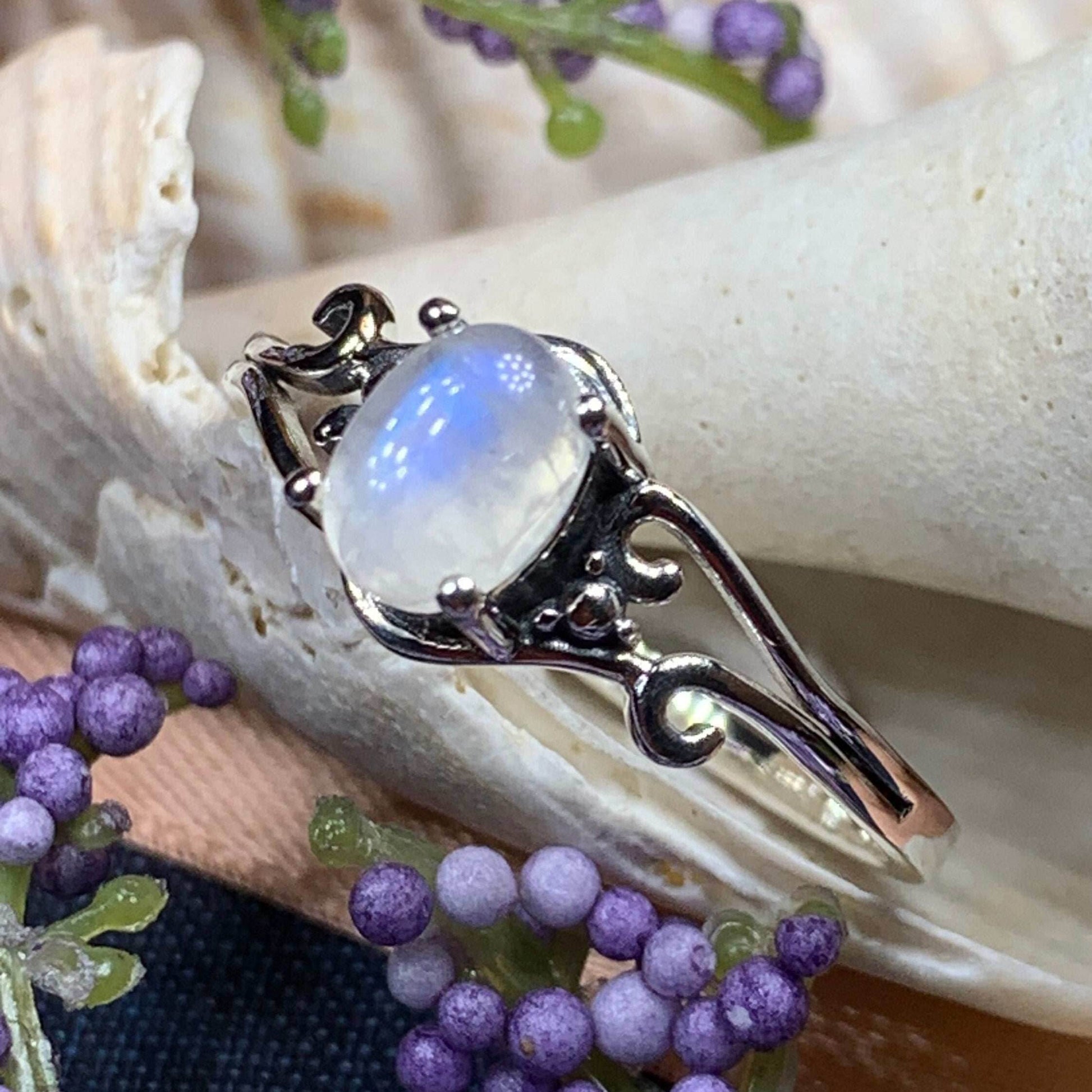 Morgan Moonstone Ring - 5
