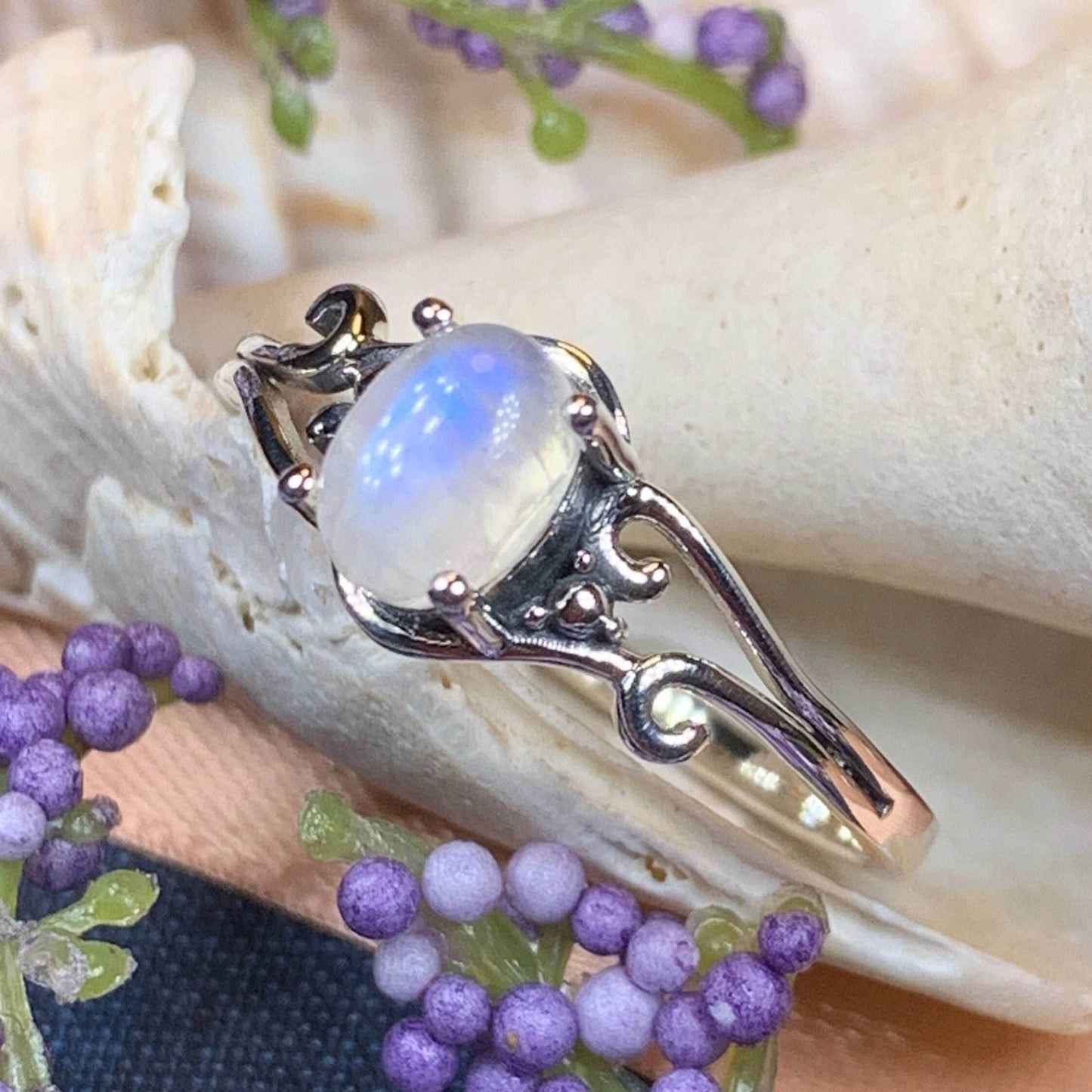 Morgan Moonstone Ring - 5