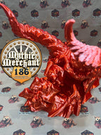 Dragon Skull Dice Tower from Ars Moriendi 3D - With Horn Lids / Black