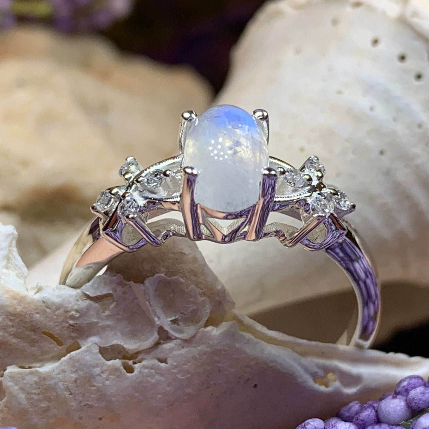 Martine Moonstone Ring - 5