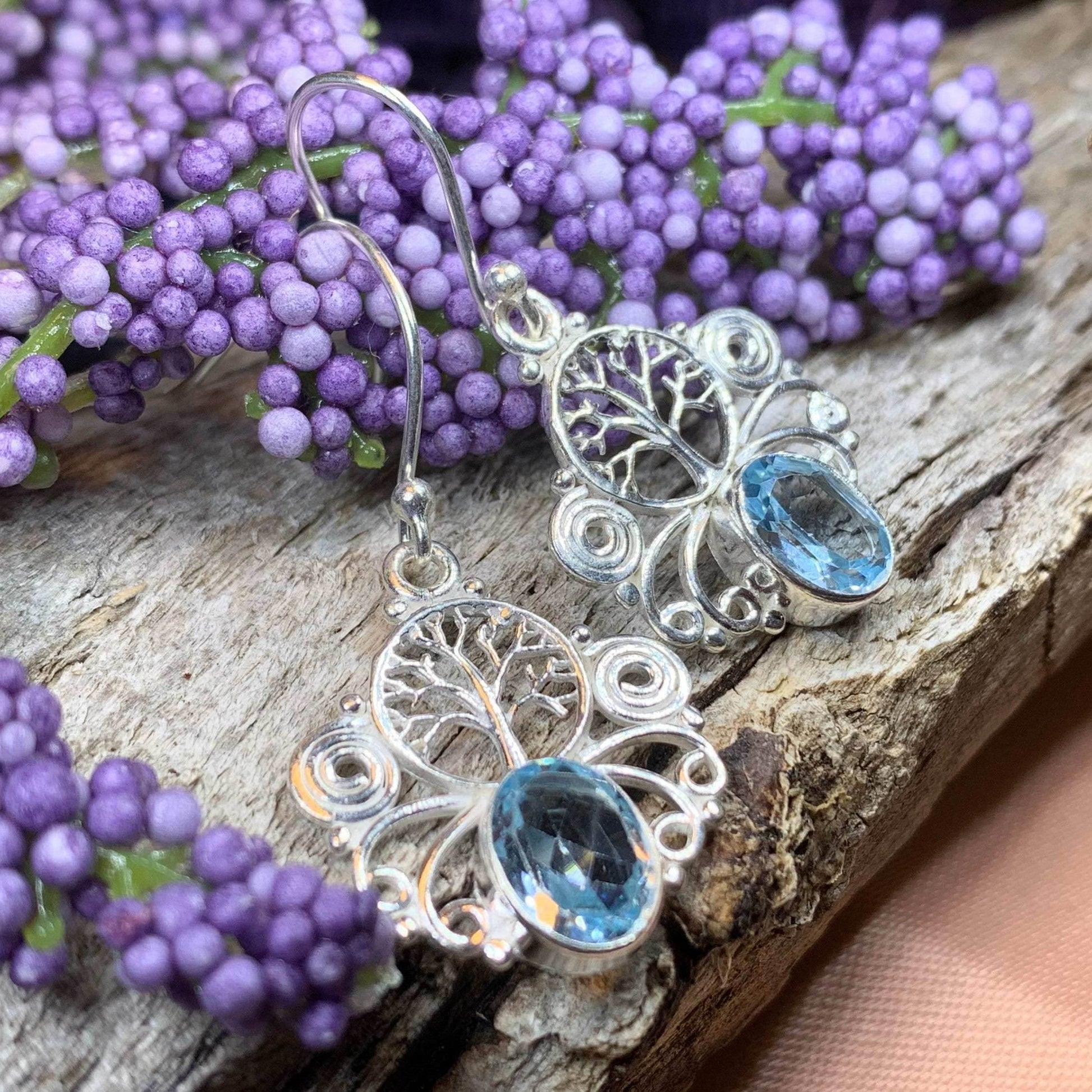 Torrin Tree of Life Earrings - 