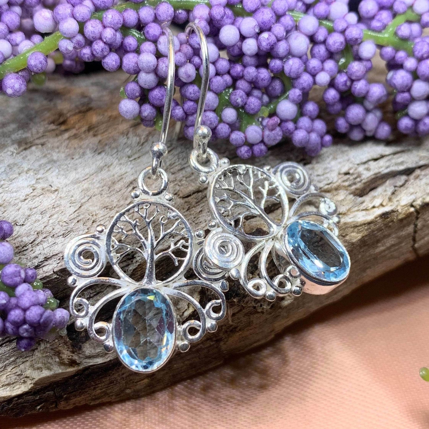 Torrin Tree of Life Earrings - 