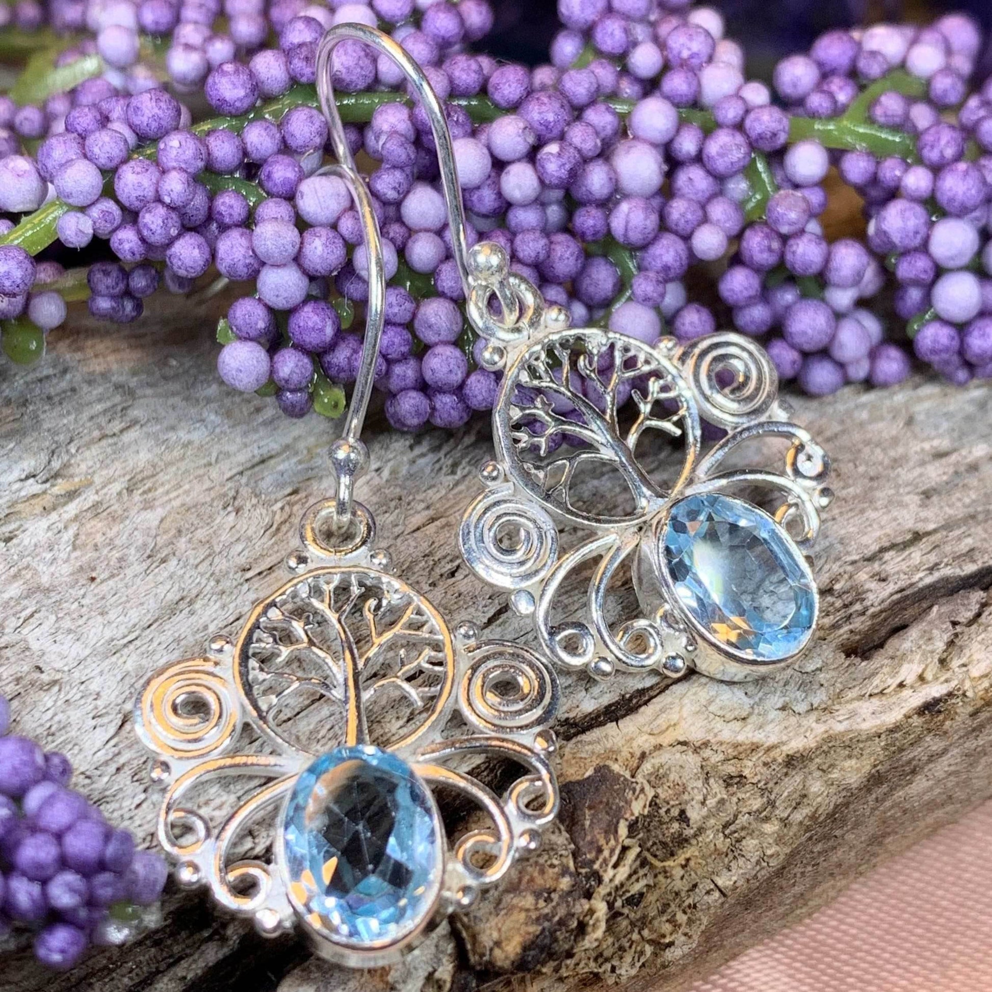 Torrin Tree of Life Earrings - 