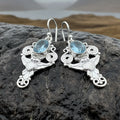 Summer Night Owl Earrings
