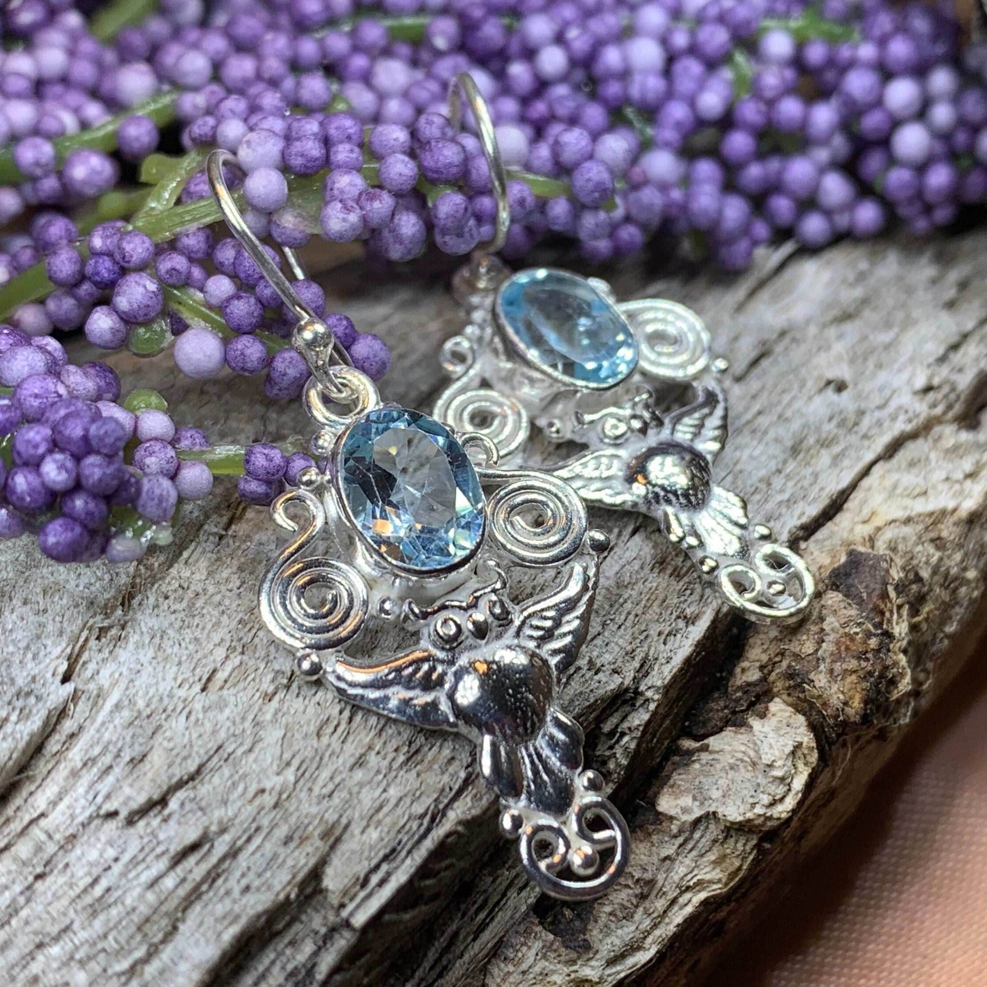 Summer Night Owl Earrings - 