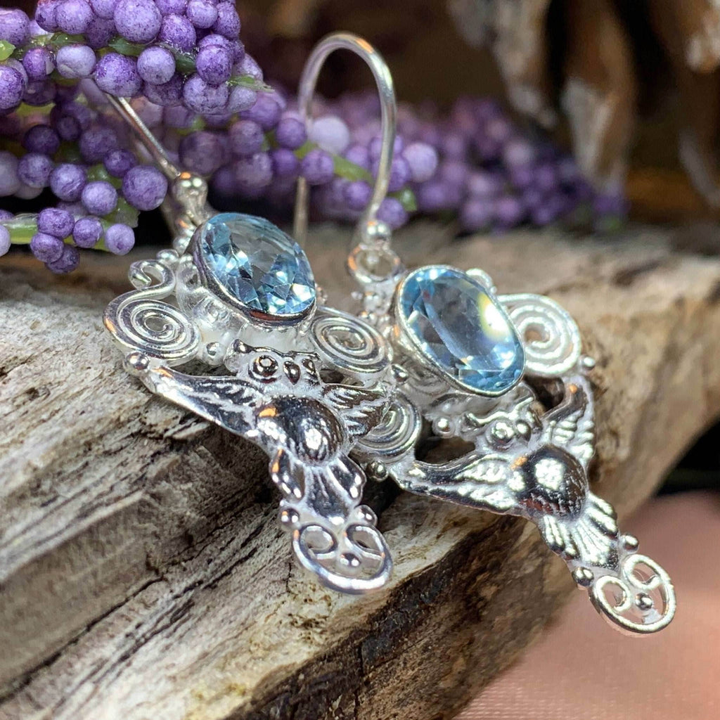 Summer Night Owl Earrings - 