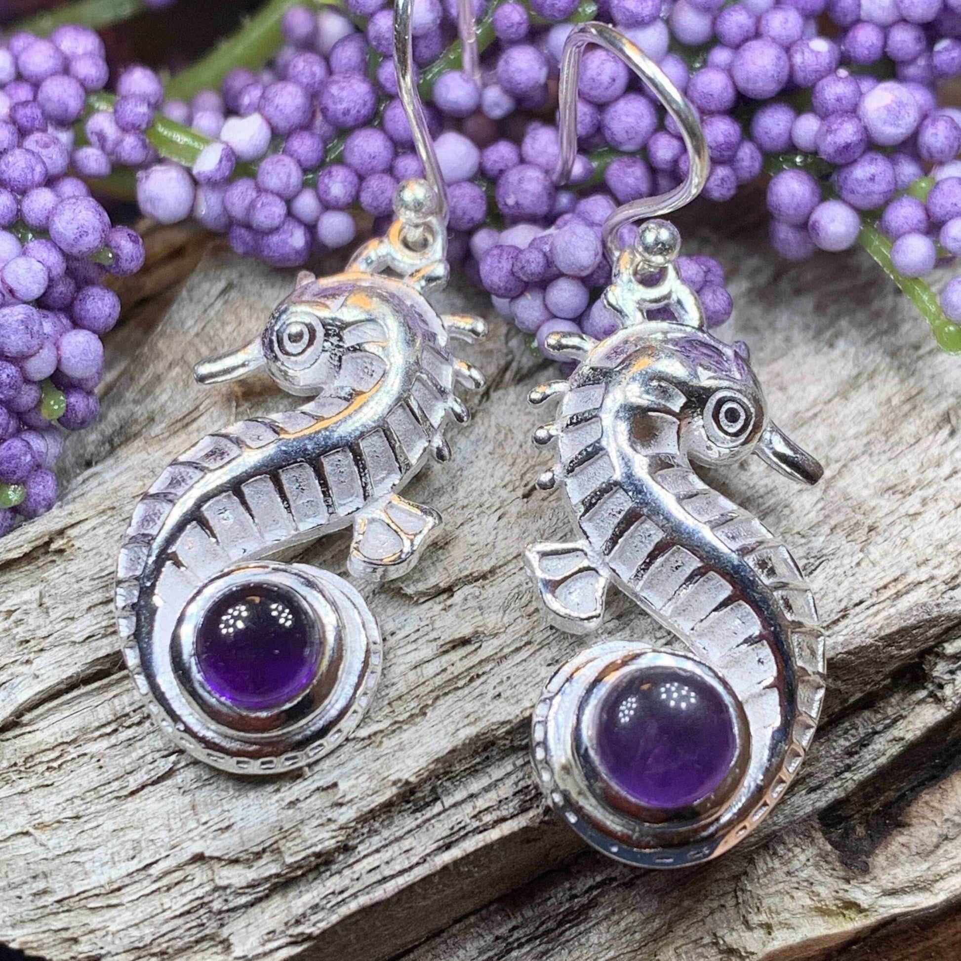 La Mer Seahorse Earrings - 