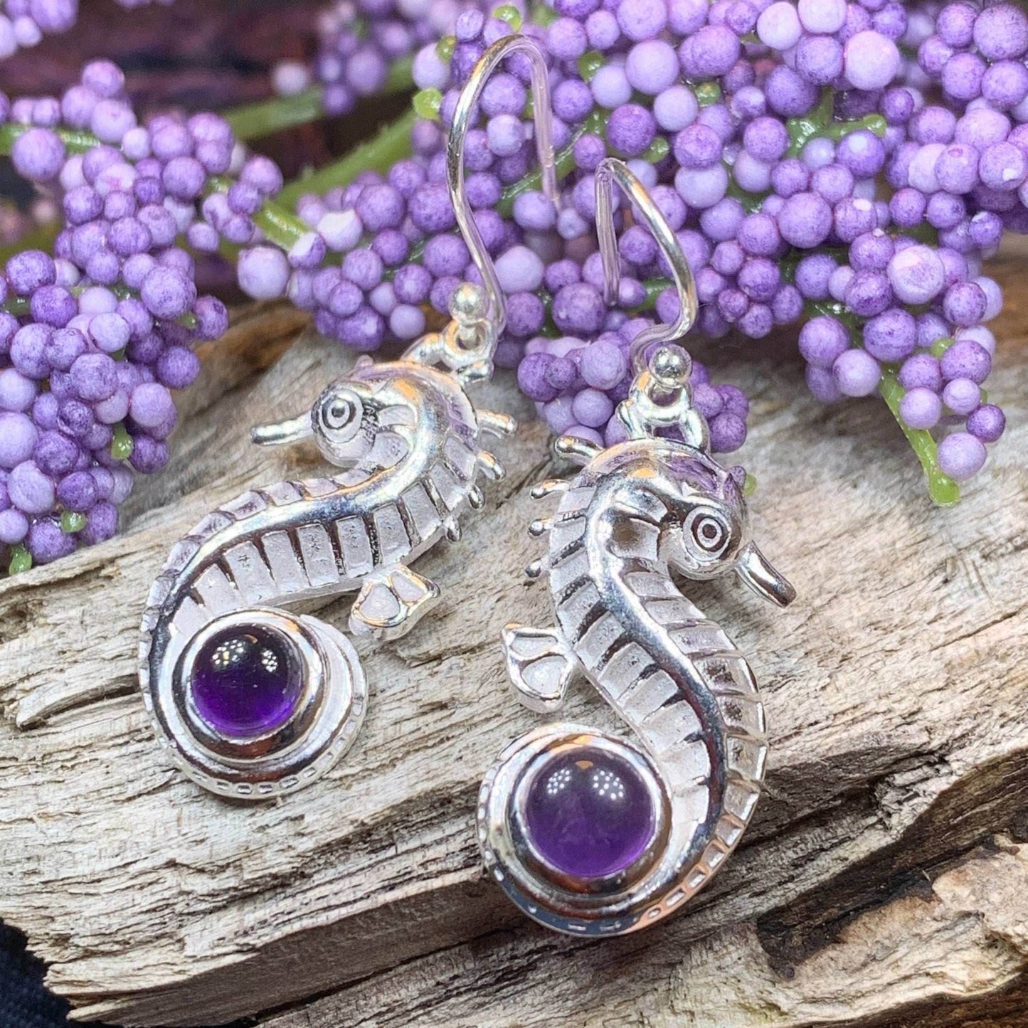 La Mer Seahorse Earrings - 