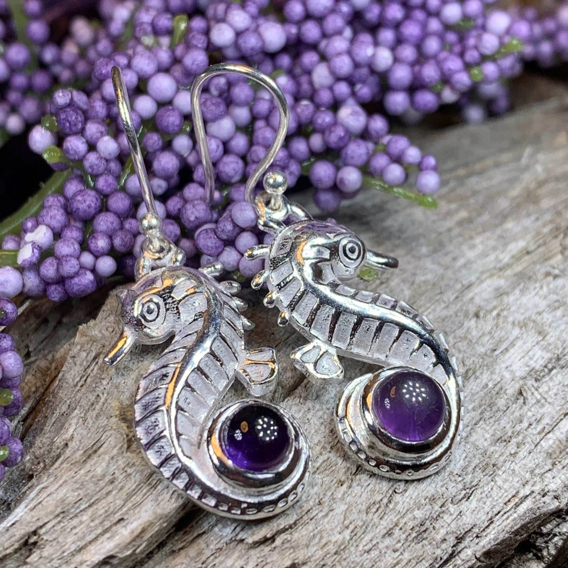 La Mer Seahorse Earrings - 