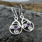 Moira Celtic Spiral Earrings